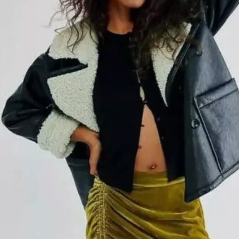 Free People Vivienne Velvet Mini Skirt Gold | Size: 4